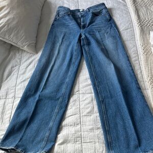 PAIGE Flare & Wide Leg Jeans in Classic Blue